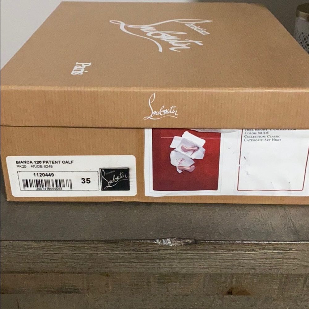 Christian Louboutin Bianca 120 size 35